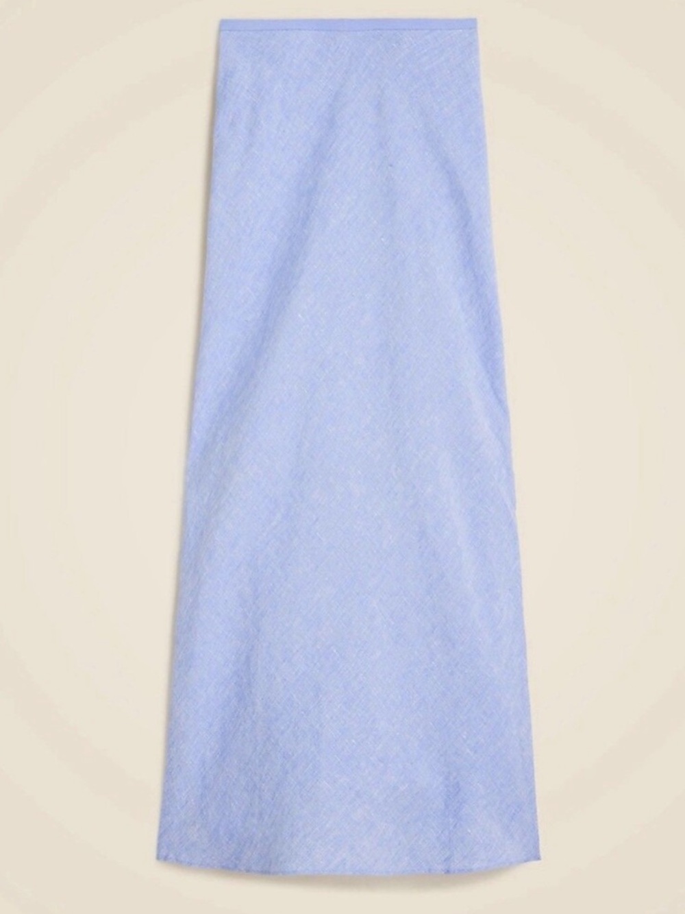 NWT J. Crew Women's Gwyneth Slip Skirt in Linen Size XL - Picture 3 of 9